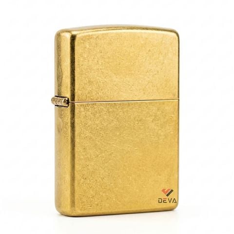 Bật lửa zippo mỹ đồng xước bụi Gold dust ZT29