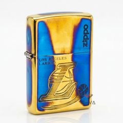 Zippo Đồng Cháy Chủ Đề CLB Bóng Rổ Mỹ Los Angeles Lakers ZN281