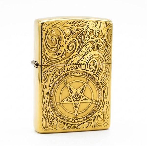 Zippo Khắc Chủ Đề Thiên Thần Sa Ngã Lucifer ZN385