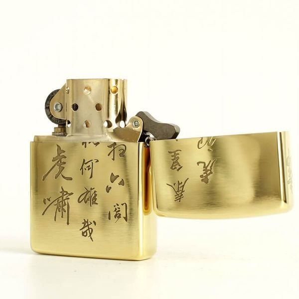 Zippo Khắc CNC Hình Hổ Núi ZK123