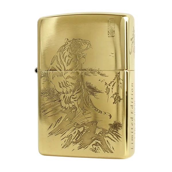 Bật lửa zippo Nhật chính hãng con hổ Limited ZN110-ZN110A
