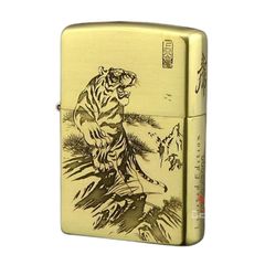 Bật lửa zippo Nhật chính hãng con hổ Limited ZN110-ZN110A