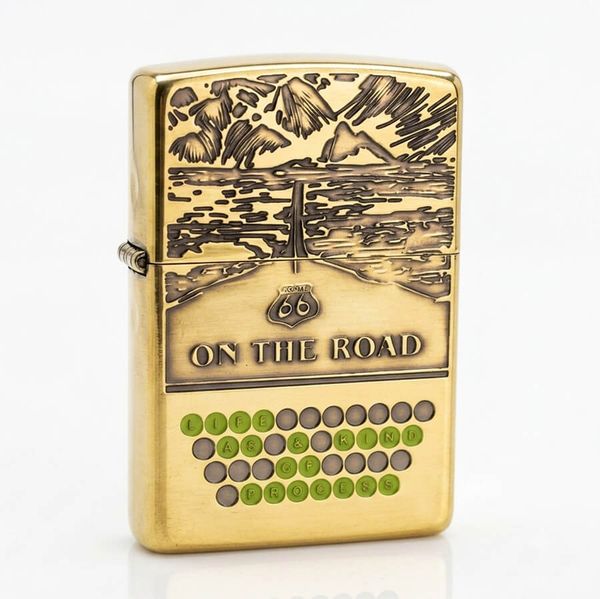 Zippo Khắc Chủ Đề Hành Trình Trên Con Đường Route 66 ZN132