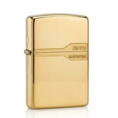 Zippo Vàng Trơn Số Giới Hạn Smooth Gold Plate ZN131