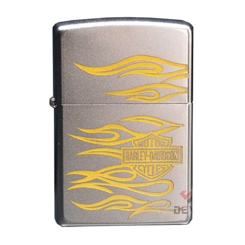 Zippo Satin Khắc Chủ Đề Harley Davidson ZK94