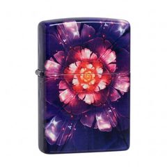 Zippo Hộp Mica Sơn Chủ Đề Nhất Niệm Hoa Khai ZN130