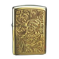 Zippo Armor Khắc Hoa Văn Venetian 2 Mặt ZN15