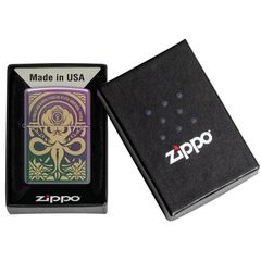 Zippo Đổi Màu Chủ Đề Quái Vật Cthulhu Evil Design Z172
