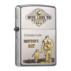 Zippo Khắc CNC Chủ Đề Ngày Của Cha Father's Day ZK122