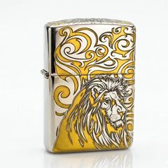Zippo Armor Khắc Chủ Đề Chúa Tể Muôn Loài Sư Tử ZN208