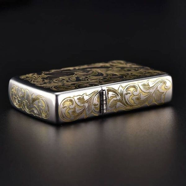 Zippo Khắc CNC Hình Cô Gái Khỏa Thân ZK127