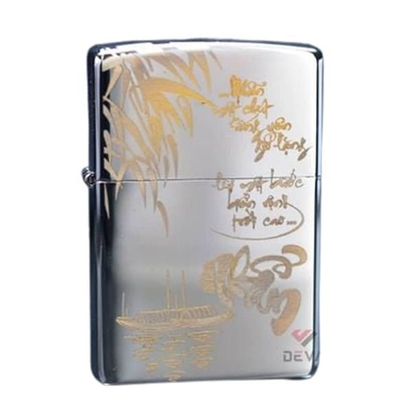 Zippo khắc laser chữ Nhẫn ZK05