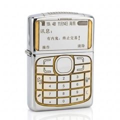 Zippo Armor Khắc Giao Diện Điện Thoại Di Động Nokia ZN248