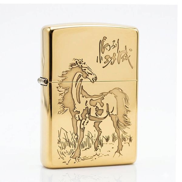 Zippo Xuất Nhật Hình Ngựa ZN231