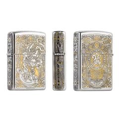 Zippo Khắc CNC Họa Tiết Kỳ Lân ZK119