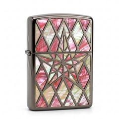 Zippo Armor Khảm Trai Biểu Tượng Ngôi Sao ZN226
