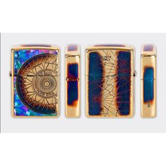 Zippo Bản Giới Hạn Khảm Trai Mặt La Bàn The Expansion Of Sail ZN01