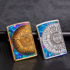 Zippo Bản Giới Hạn Khảm Trai Mặt La Bàn The Expansion Of Sail ZN01