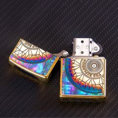 Zippo Bản Giới Hạn Khảm Trai Mặt La Bàn The Expansion Of Sail ZN01