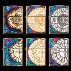 Zippo Bản Giới Hạn Khảm Trai Mặt La Bàn The Expansion Of Sail ZN01