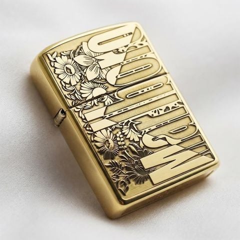 Bật Lửa Zippo Đồng Khắc Marlboro ZK26