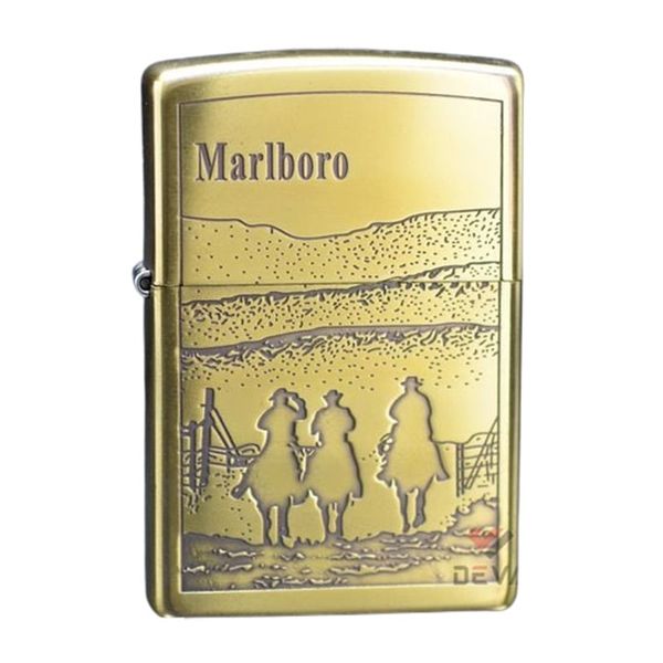 Zippo Mỹ xuất Nhật Chủ Đề Marlboro Siêu Đẹp ZN345-ZN345A