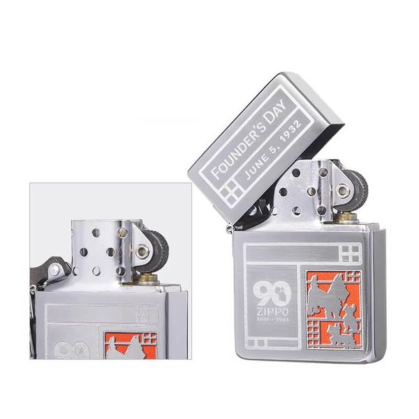Zippo Tái Bản 1935 Bản Kỷ Niệm Nhà Sáng Lập Fouder's Day Collectible Z106