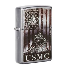 Zippo Mỹ sơn chủ đề Thuỷ Quân Lục Chiến Hoa Kỳ USMC Z389