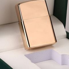 Zippo xuất Nhật gắn mặt đồng hồ cao cấp ZN295