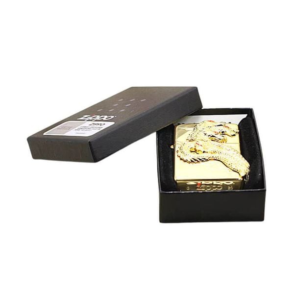 Zippo ốp Emblem rắn 8 đầu Yamata no Orochi ZN324