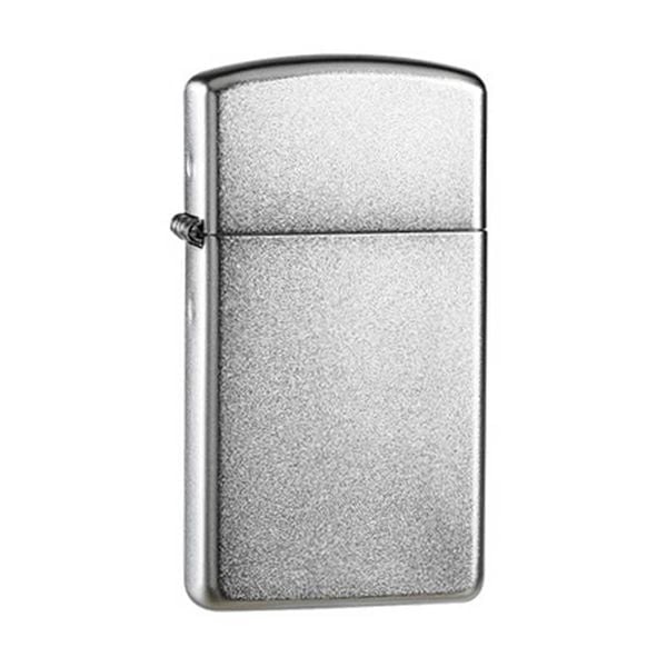 Zippo Slim satin trắng ZT13