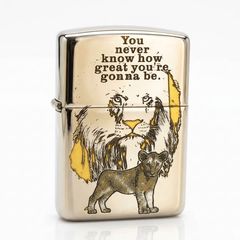 Zippo Armor Khắc Chủ Đề Vua Sư Tử The Lion King ZN210