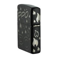 Zippo Mẫu Thiết Kế Ngọn Lửa Biểu Tượng Zippo Design Z46