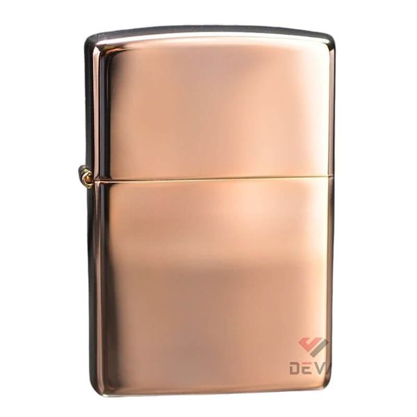 Zippo Vàng Hồng Trơn Bóng Rose Gold ZT12
