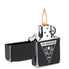 Zippo kỷ niệm 75th Anniversary Europe Japan vỏ thép Z342