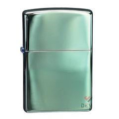 Zippo Mỹ xanh bóng chameleon ZT50