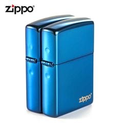 Zippo Sơn Xanh Sapphire Khắc Logo ZT20