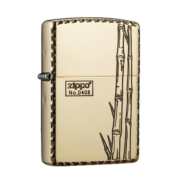 Zippo Xuất Nhật Hình Cây Trúc ZN218