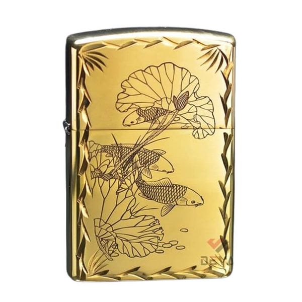 Zorro Viền Hoa Văn Chủ Đề Đàn Cá Chép Trong Đầm Sen Z91572