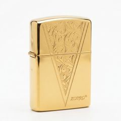 Bật lửa chính hãng Zorro chữ V khắc hoa văn Z92097