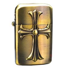 Bật Lửa Ronson Ốp Emblem Cây Thánh Giá R12
