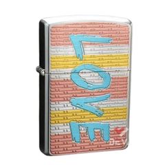 Bật lửa xăng đá Zorro chủ đề tình yêu LOVE bản giới hạn Z2-1132