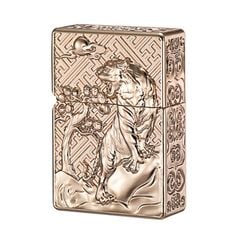 Bật lửa xăng đá Zorro bọc vỏ dày ốp hình Hổ gầm Z-KJ1018