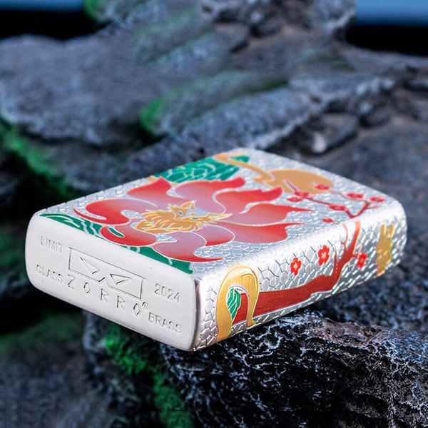 Bật lửa xăng đá Zorro hình Hồ Ly 9 đuôi bản giới hạn Z2-1137