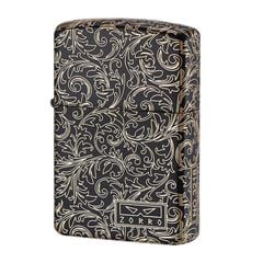 Bật lửa xăng đá Zorro hoa văn cổ điển mạ vàng bản giới hạn Z2-1079