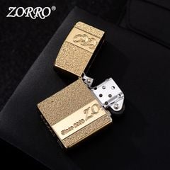 Bật Lửa Zorro Since 2008 màu vàng Z8267B