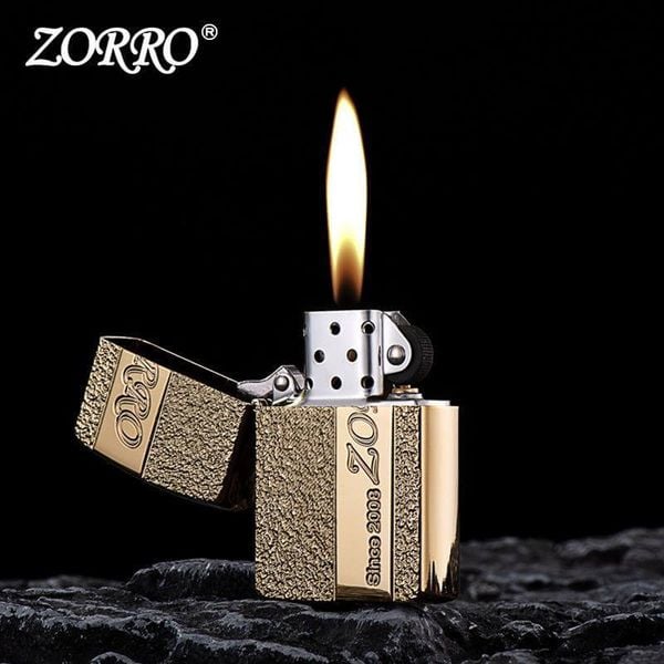 Bật Lửa Zorro Since 2008 màu vàng Z8267B