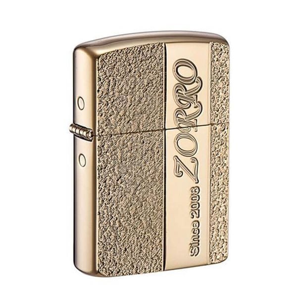 Bật Lửa Zorro Since 2008 màu vàng Z8267B