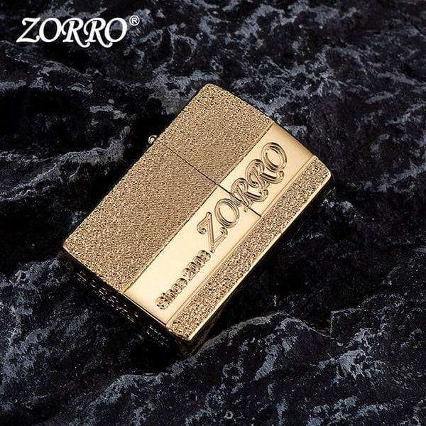 Bật Lửa Zorro Since 2008 màu vàng Z8267B