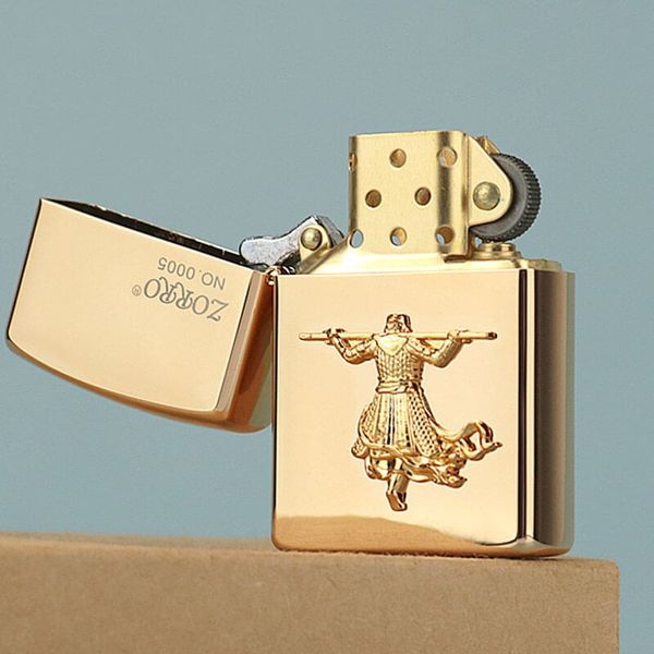 Bật lửa Zorro ốp emblem Tôn Ngộ Không Chí Tôn Bảo Z91800